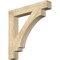 Ekena Millwork Imperial Block Rough Sawn Bracket, Douglas Fir, 6"W x 42"D x 42"H BKT06X42X42IMP05RDF - alternate 1